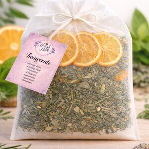 Bougie Bath -  Invigorate Bath Tea Blend (6 oz) - Luxurious Bath Time Spa Gift